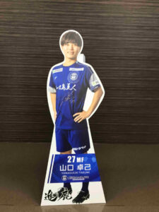 鹿児島ユナイテッドFC 山口卓己選手 等身大パネル