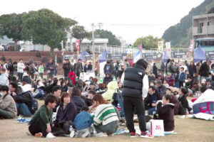 ユナイテッド喜入感謝祭で6,000人以上が来場した会場の様子