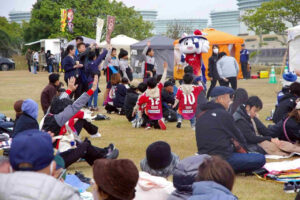 ユナイテッド喜入感謝祭で6,000人以上が来場した会場の様子