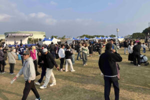 ユナイテッド喜入感謝祭で6,000人以上が来場した会場の様子